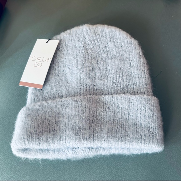 Calia Accessories - Calia Light Blue Luxe Beanie One Size NEW
